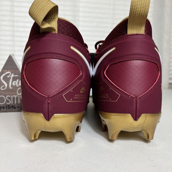 Nike Alpha Menace Pro 3 SMU P Florida State FSU Football Cleats DH3358-600 Sz 13 main image 6